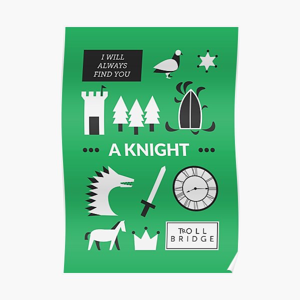 Once Upon A Time - A Knight Poster