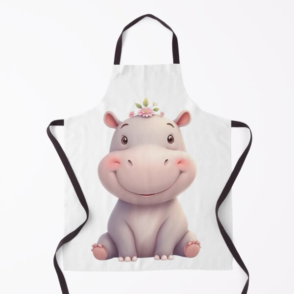 Item preview, A cheerful baby hippo designed and sold by MeeNoiCollection.