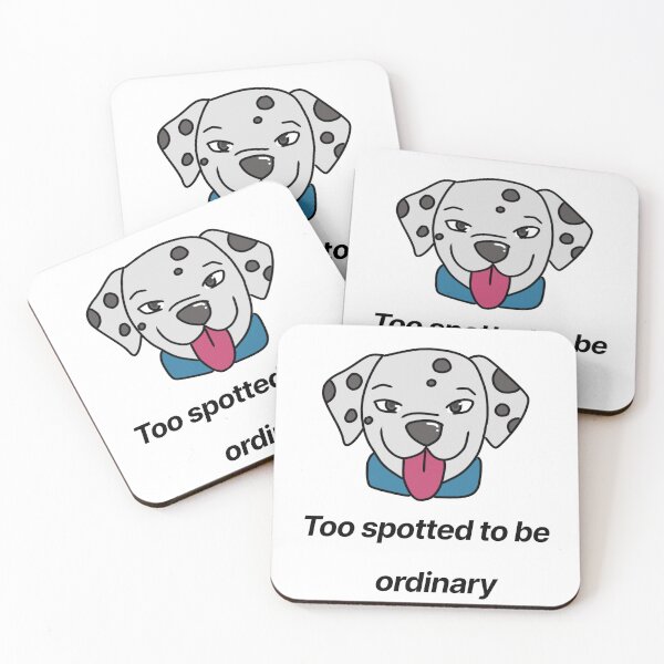 Item preview, Dalmatian Face – “Too Spotted to Be Ordinary” designed and sold by Crack-in-Colors.
