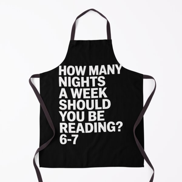 Item preview, How Many Nights A Week Should You Be Reading 6 7 designed and sold by Kcgarciaso.