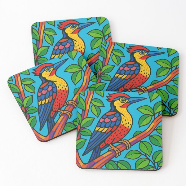 Item preview, Colorful Woodpecker  designed and sold by Dogandesighn.