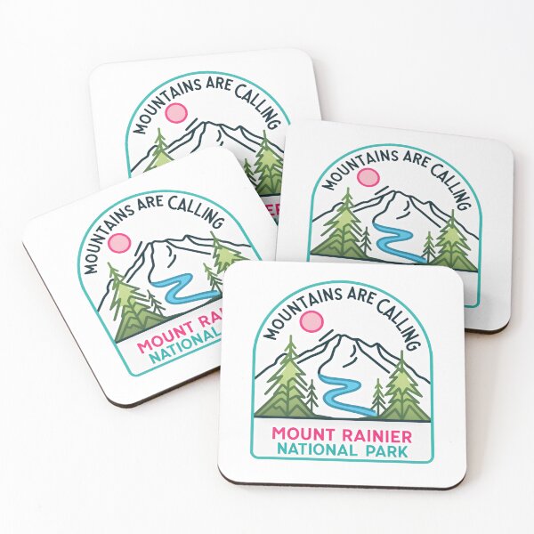 Item preview, Rising Through Alpine Timber at Mt Rainier National Park Mount Rainier designed and sold by Simsimah26Parks.