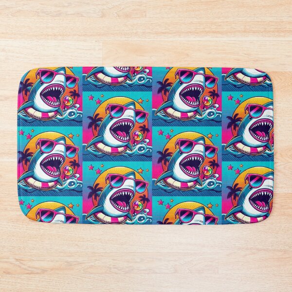 Item preview, Colorful cute shark  designed and sold by Dogandesighn.