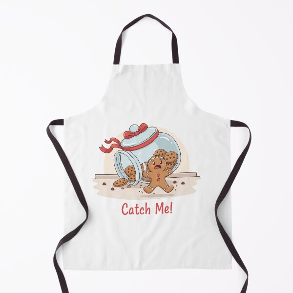Item preview, Funny Kawaii Gingerbread Man Running – “Catch Me!” Christmas designed and sold by stylishdzign.