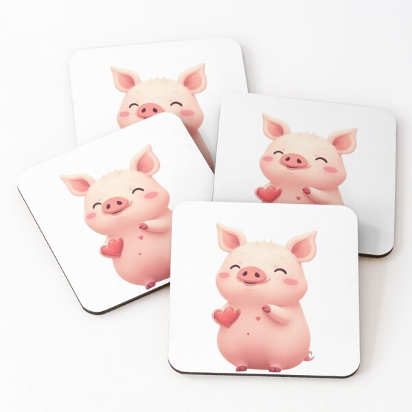 Item preview, Happy Piglet designed and sold by MeeNoiCollection.