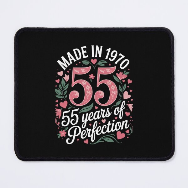 Item preview, 55 Year Old Made In 1970 Floral 55th Birthday Women designed and sold by THagBlue.