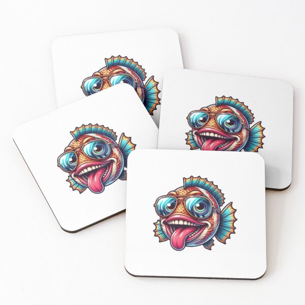 Item preview, Cool Tuna Fish with Gold Chain, Hat, and Sunglasses - Hip Hop Fishing Vibe designed and sold by HBDStudio.