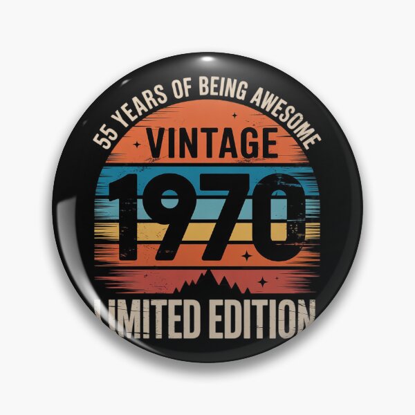 Item preview, 55th Birthday Men Women 55 Years Old 1970  designed and sold by THagBlue.