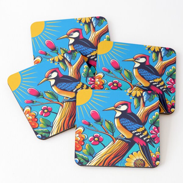 Item preview, Colorful Woodpecker  designed and sold by Dogandesighn.