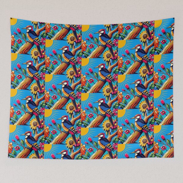 Item preview, Colorful Woodpecker  designed and sold by Dogandesighn.