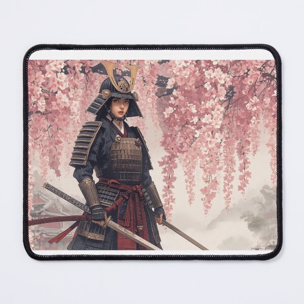 Item preview, Elegant Female samurai warrior art designed and sold by OniBladeStudio.
