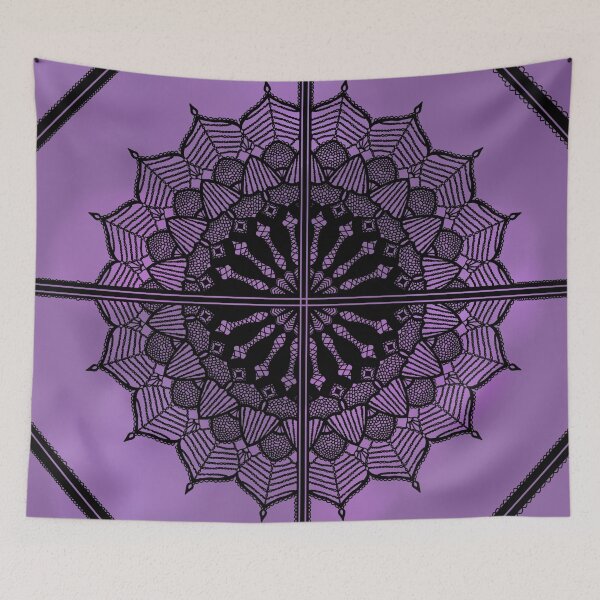 Item preview, Gothic Lace on Weathered Lavender  designed and sold by JaygiesDesign.