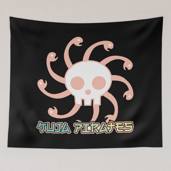 Item preview, boa hancock kuja pirates jolly roger flag designed and sold by jeriney.