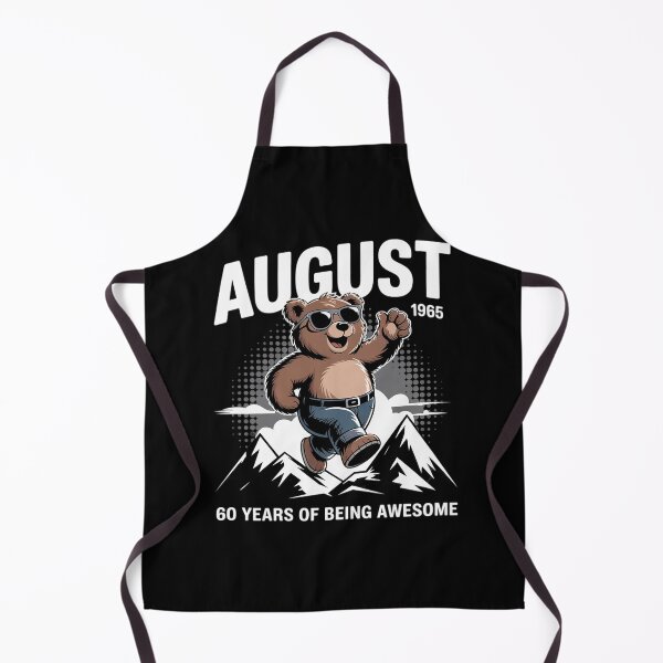 Item preview, 60th Birthday Bear Legends August 1965 60 Years Old For Men  designed and sold by THagBlue.