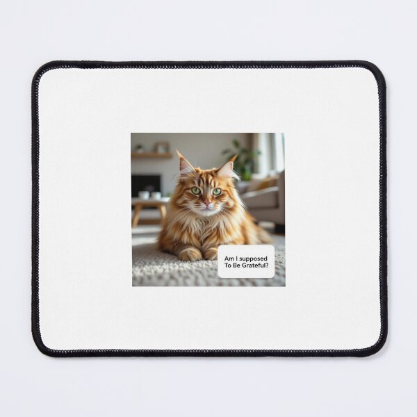 Item preview, Proud Cat Attitude – Funny Haughty Cat Art for Cat Lovers designed and sold by WhimsyByPaul.redbubble.com.