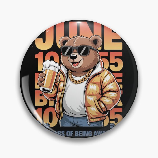 Item preview, 60th Birthday Bear Legends June 1965 60 Years Old For Mens  designed and sold by THagBlue.
