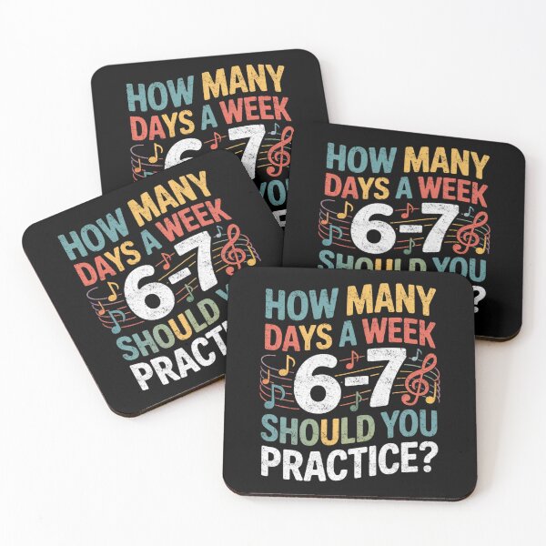 Item preview, Six Seven Music Teacher Funny 6 7 Alpha Gen Practice Meme  designed and sold by FreshVibe Prints.