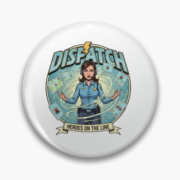 Item preview, Dispatcher Hero | Emergency Services | First Responder Art designed and sold by Raju2018.
