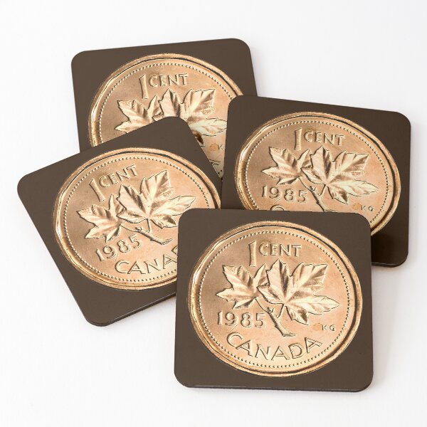 Item preview, Canadian Penny 1 Cent Coin Canada Money Copper designed and sold by TackyTime.