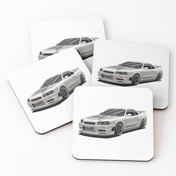 Item preview, Nissan GT-R R34 Nismo – JDM Legend Car Illustration designed and sold by wisnubayuaji.