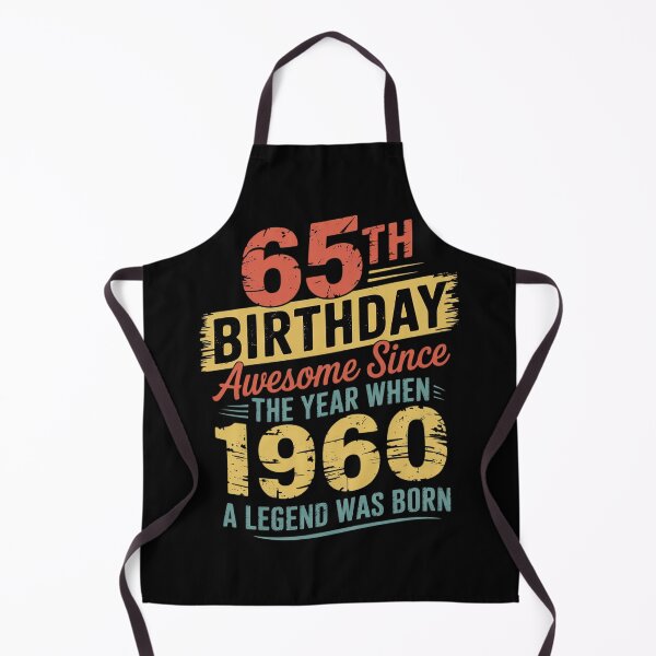 Item preview, 65 Year Old 1960 65th Birthday designed and sold by THagBlue.