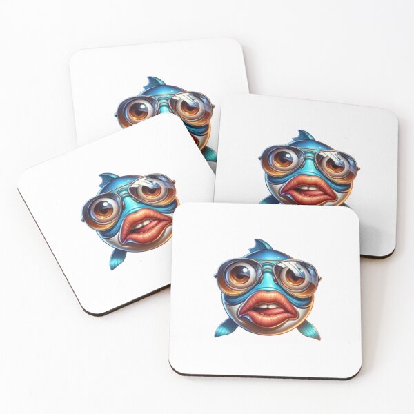 Item preview, Cool Tuna Fish with Gold Chain, Hat, and Sunglasses - Hip Hop Fishing Vibe designed and sold by HBDStudio.