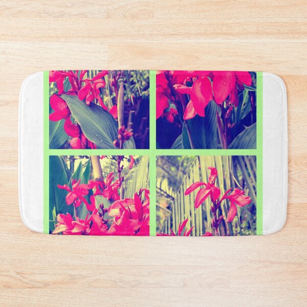 Item preview, collage of photographs of cannes flowers designed and sold by Kacharava.
