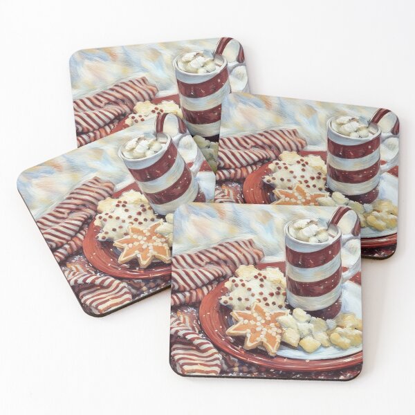 Item preview, Christmas Cookies and Hot Chocolate designed and sold by tomorrowsart.