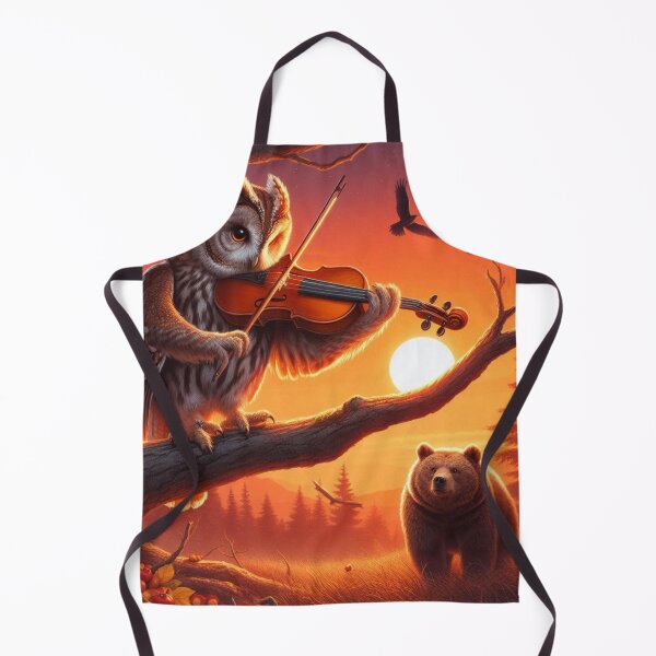 Item preview, Violinist owl designed and sold by Dogandesighn.