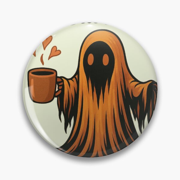 Item preview, Cute Ghost Coffee T-Shirt – Boo First Coffee Funny Halloween Tee designed and sold by KDesignCrafts.