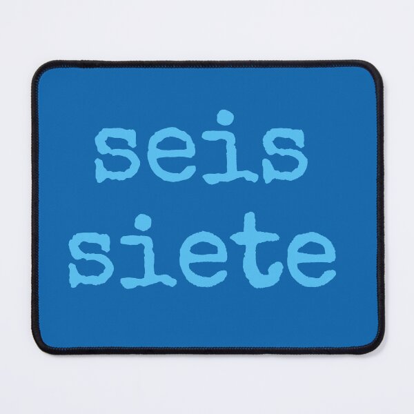Item preview, Seis siete - Spanish for 67 designed and sold by PickledjoArt.