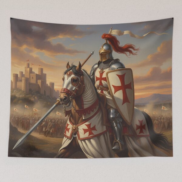 Item preview, Crusader Knight of the Cross designed and sold by echoesofvalor.