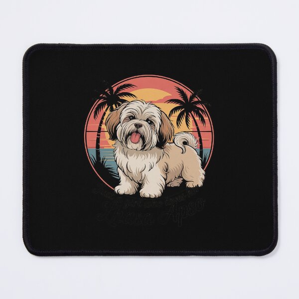 Item preview, Cute Just a Girl Who Loves Her Lhasa Apso Dog Mom designed and sold by RsFilsingerArt.