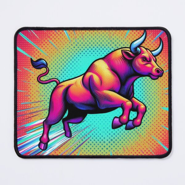 Item preview, running bull designed and sold by Dogandesighn.