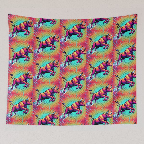 Item preview, running bull designed and sold by Dogandesighn.