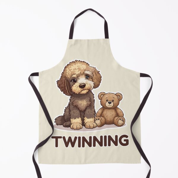 Item preview, Aussie Doodle vs. Teddy Bear - Twinning Style designed and sold by Searching ideas.