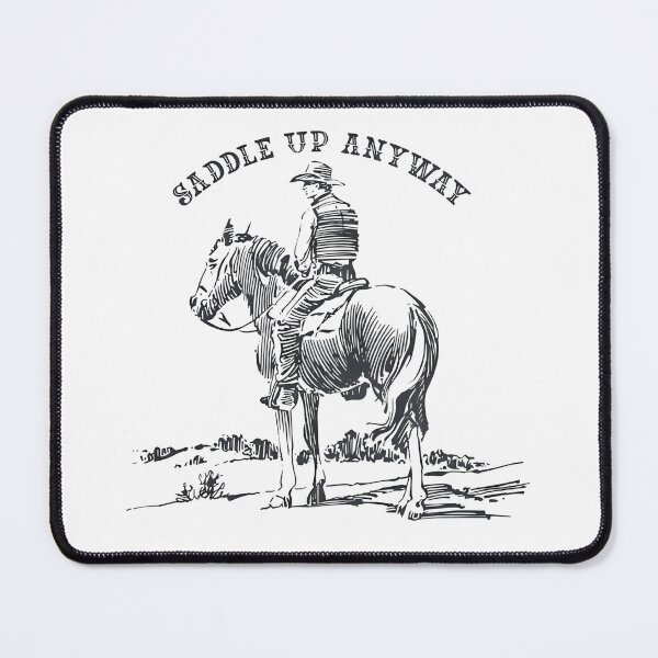 Item preview, Saddle Up Anyway John Wayne Western Camp Mug - Cowboy Enamel Mug - Best Gifts for Him - Christmas Gifts for Dad - Western Gifts designed and sold by MikaylaThomps.