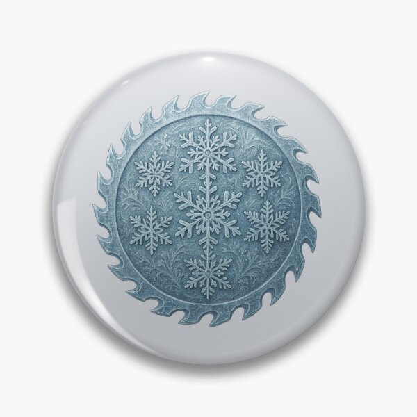 Item preview, Snowblade Saw – Iced Silver Snowflake Edition designed and sold by BROHLine Studio.