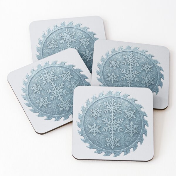 Item preview, Snowblade Saw – Iced Silver Snowflake Edition designed and sold by BROHLine Studio.