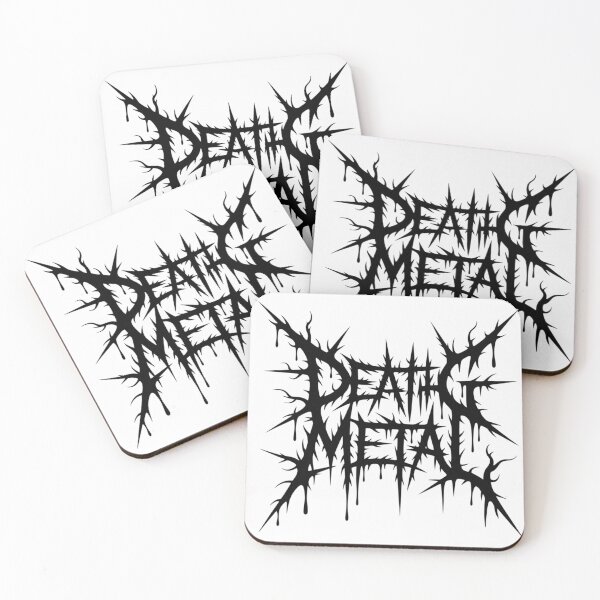 Item preview, Death Metal Logo | Spiky Hardcore Typography | Brutal Metal Band Style Art designed and sold by KBDesignLab.