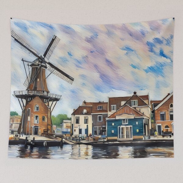 Item preview, Holland Windmill designed and sold by tomorrowsart.