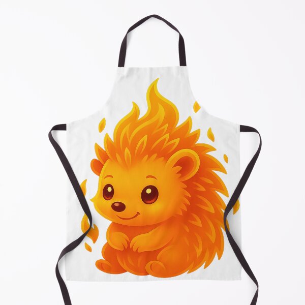 Item preview, Cute Fire Spirit – Adorable Flame Creature Illustration designed and sold by GoldenDreamGallery.