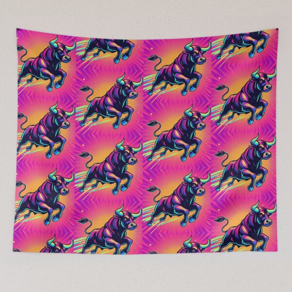 Item preview, running wild bull designed and sold by Dogandesighn.