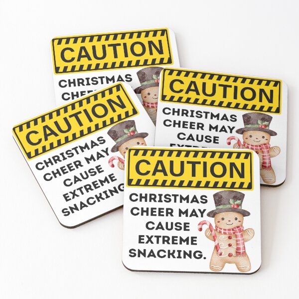 Item preview, CAUTION- Christmas Cheer may cause Extreme Snacking. designed and sold by jswag4eva.