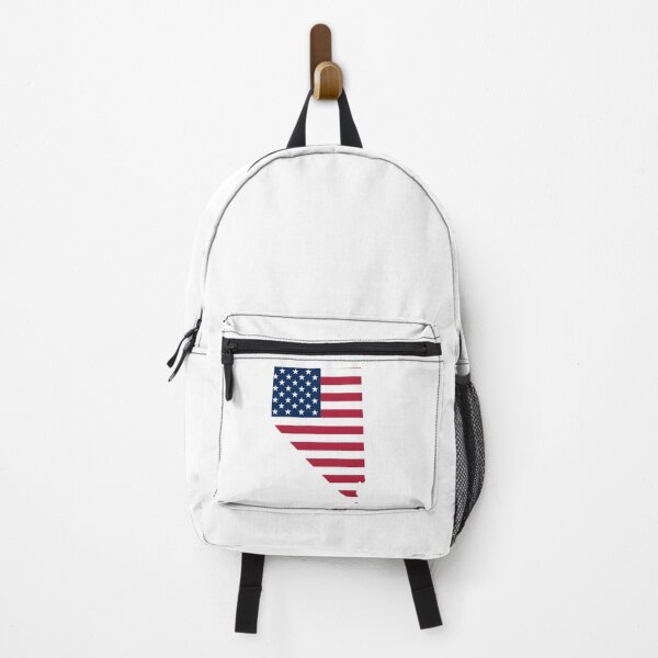 Item preview, Nevada USA Flag Silhouette – Stars and Stripes State Outline designed and sold by Paper Drip.