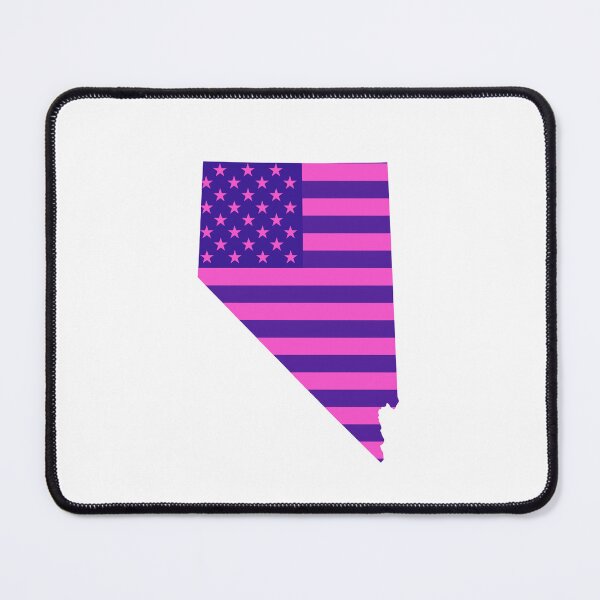 Item preview, Nevada Pop Pink State Flag – Modern Fun Colors designed and sold by Paper Drip.