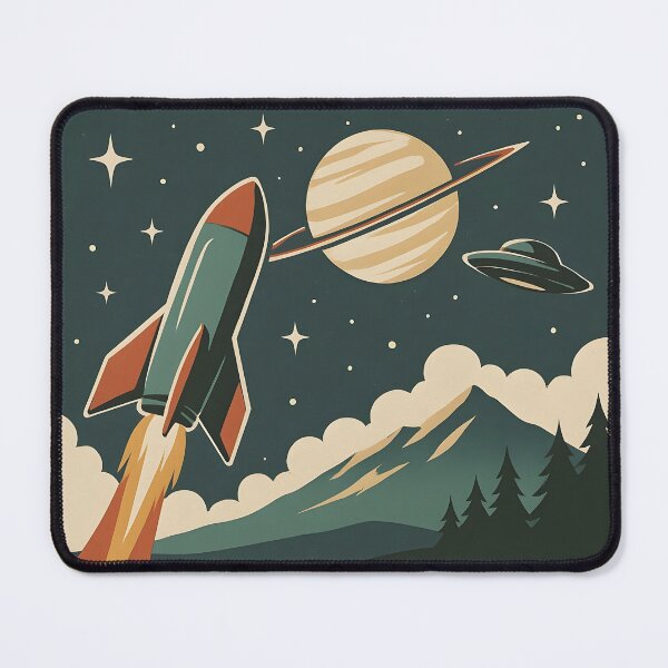 Item preview, Join the Space Force Retro Poster Explore the Unknown. designed and sold by The-T-In-Retro.