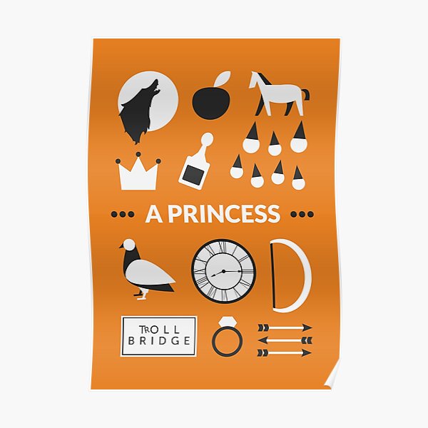 Once Upon A Time - A Princess Poster