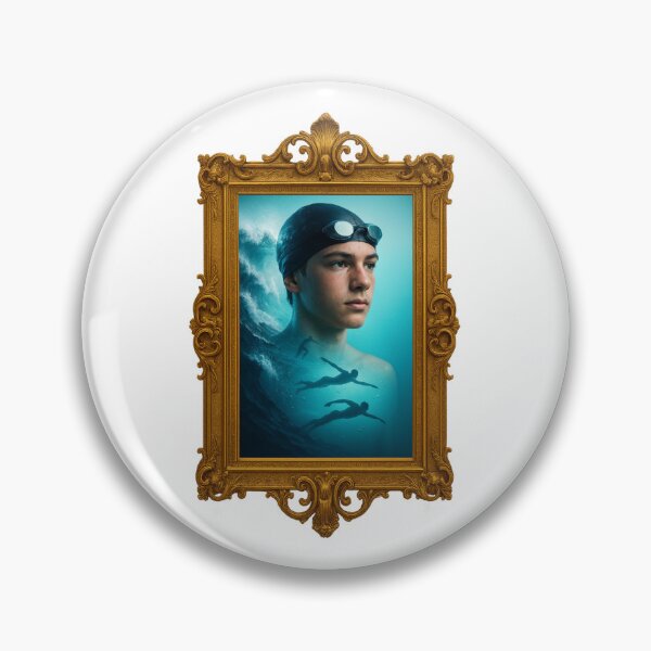 Item preview, Deep blue Swimmer designed and sold by KevinGarden.