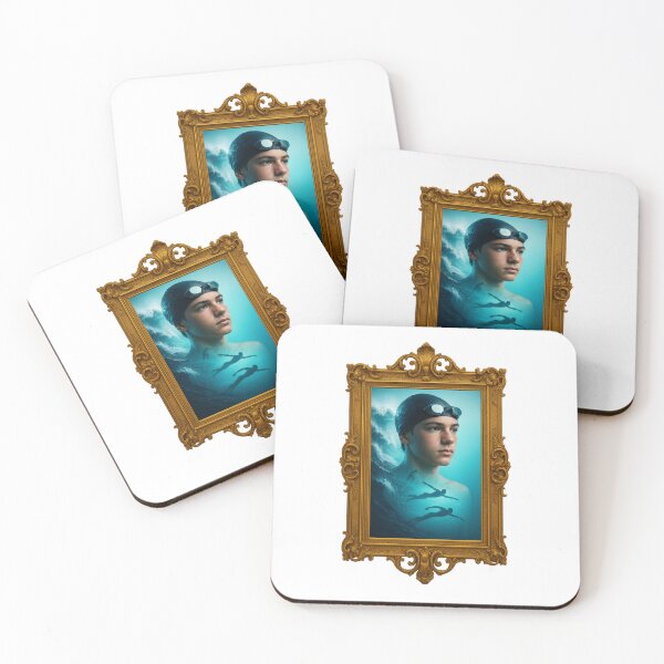 Item preview, Deep blue Swimmer designed and sold by KevinGarden.